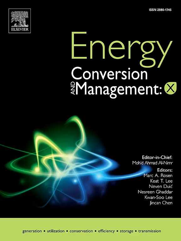 Energy Conversion & Management: X cover