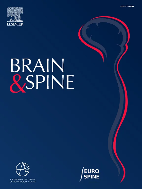 Sample cover of Brain and Spine