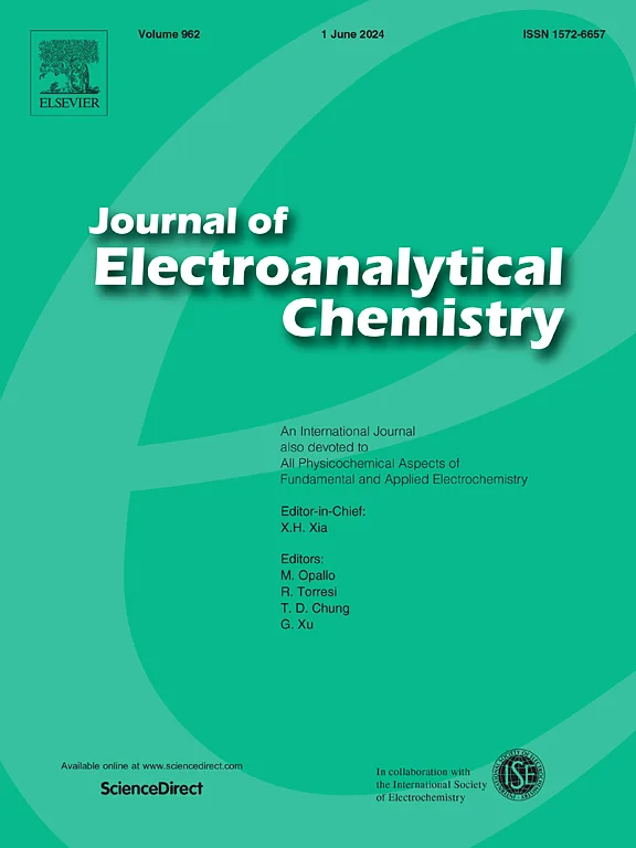 Journal of Electroanalytical Chemistry cover