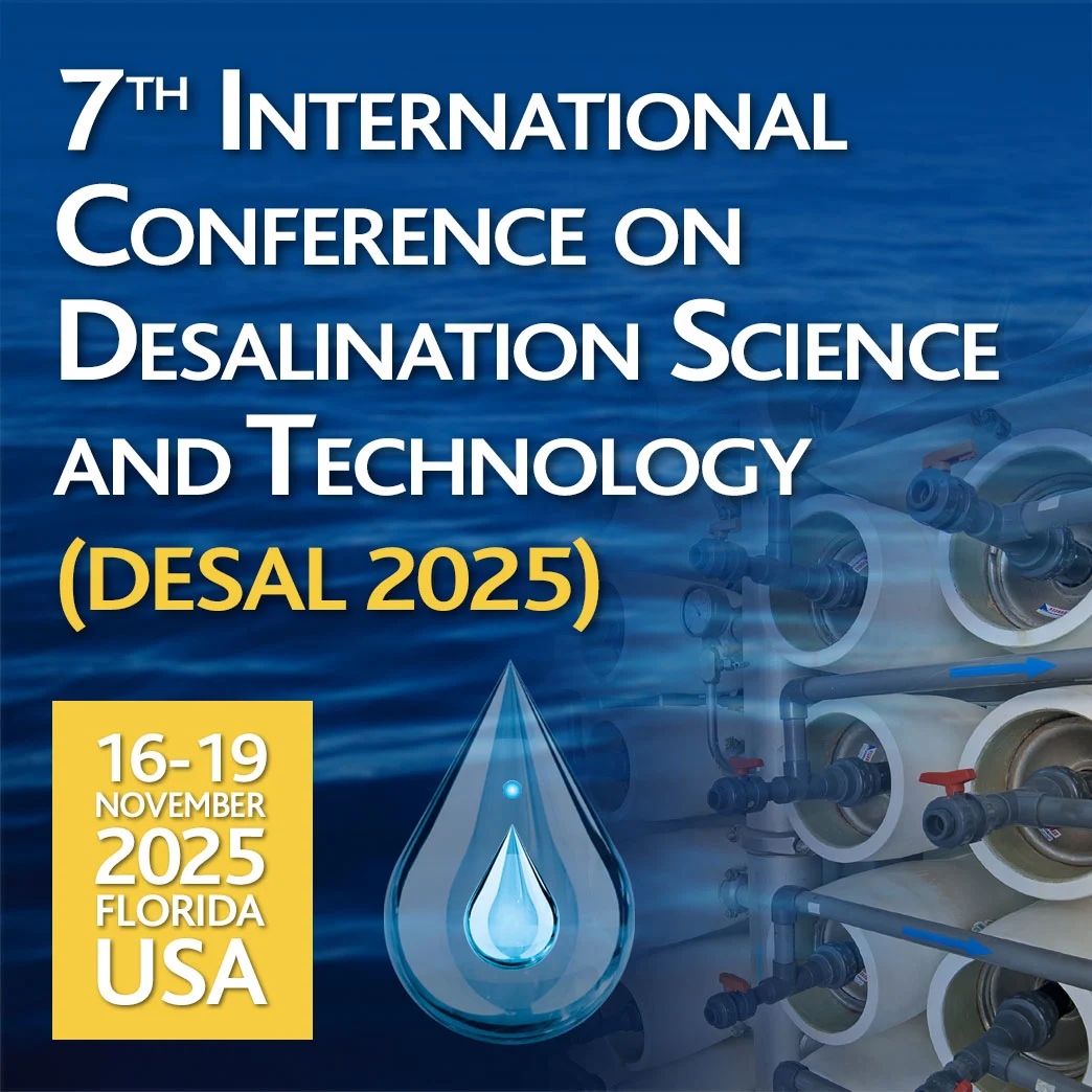 Conference Desalination Science and Technology About