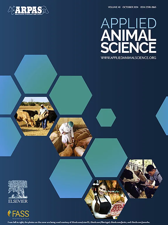 Applied Animal Science cover