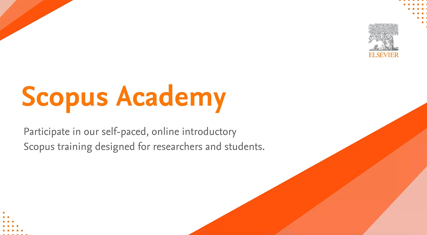 Scopus Building Scopus 学院 | Elsevier