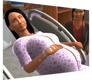 Daanis LaFontaine in Shadow Health