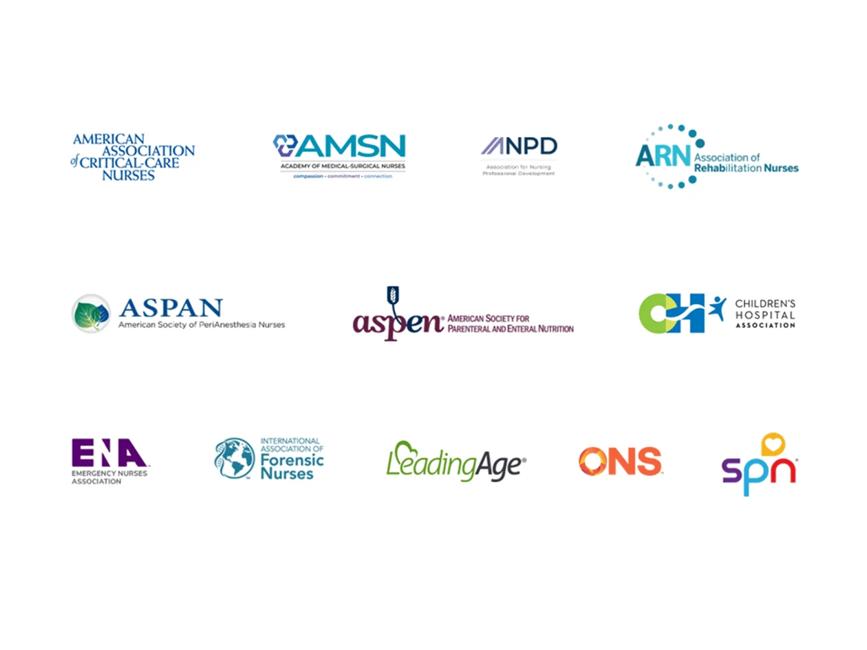 Elsevier Clinical Nursing Partner Logos