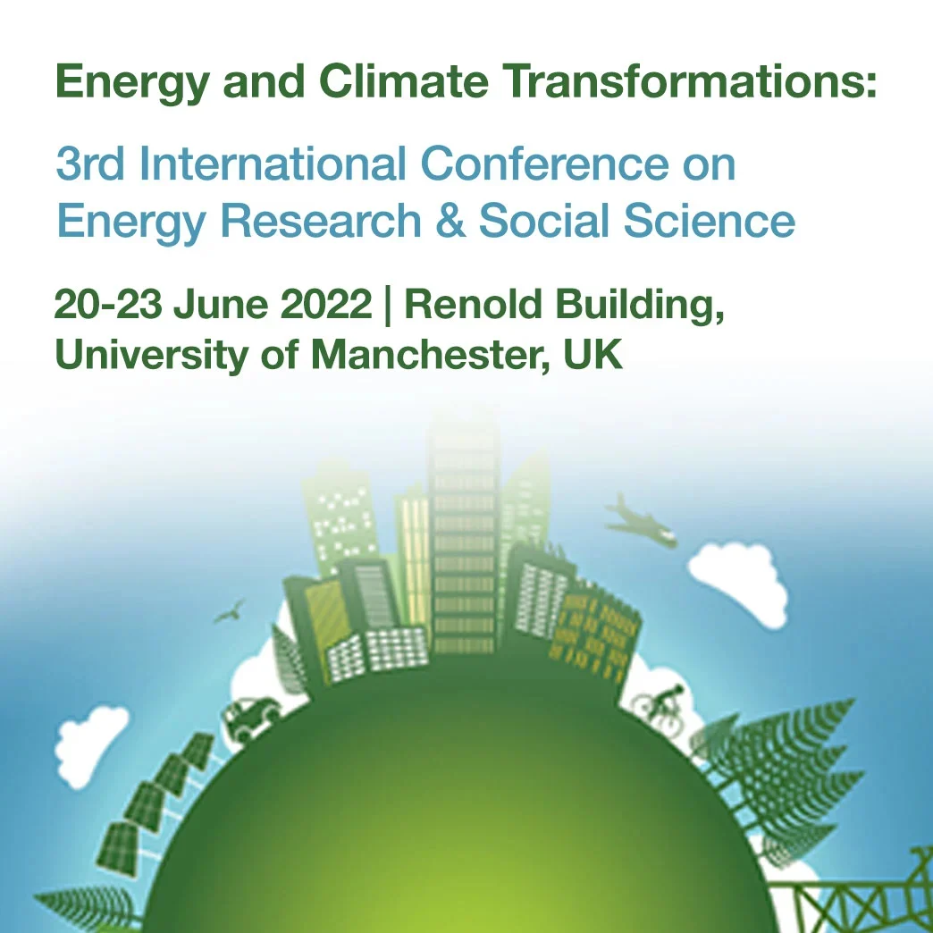 3rd International Conference on Energy Research & Social Science