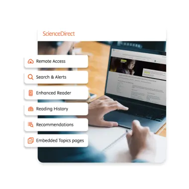 ScienceDirect features