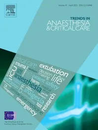 Sample cover of Trends in Anesthesia and Critical Care