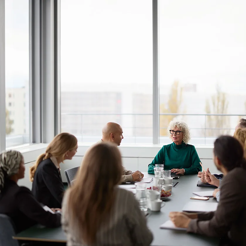 people in meeting