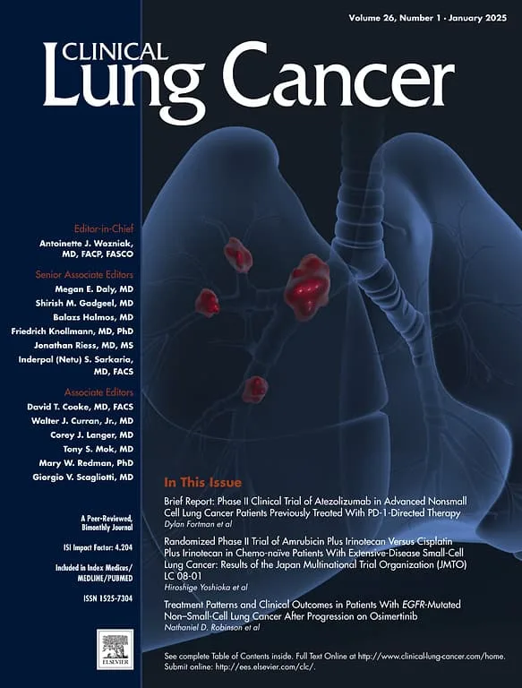 Clinical Lung Cancer cover