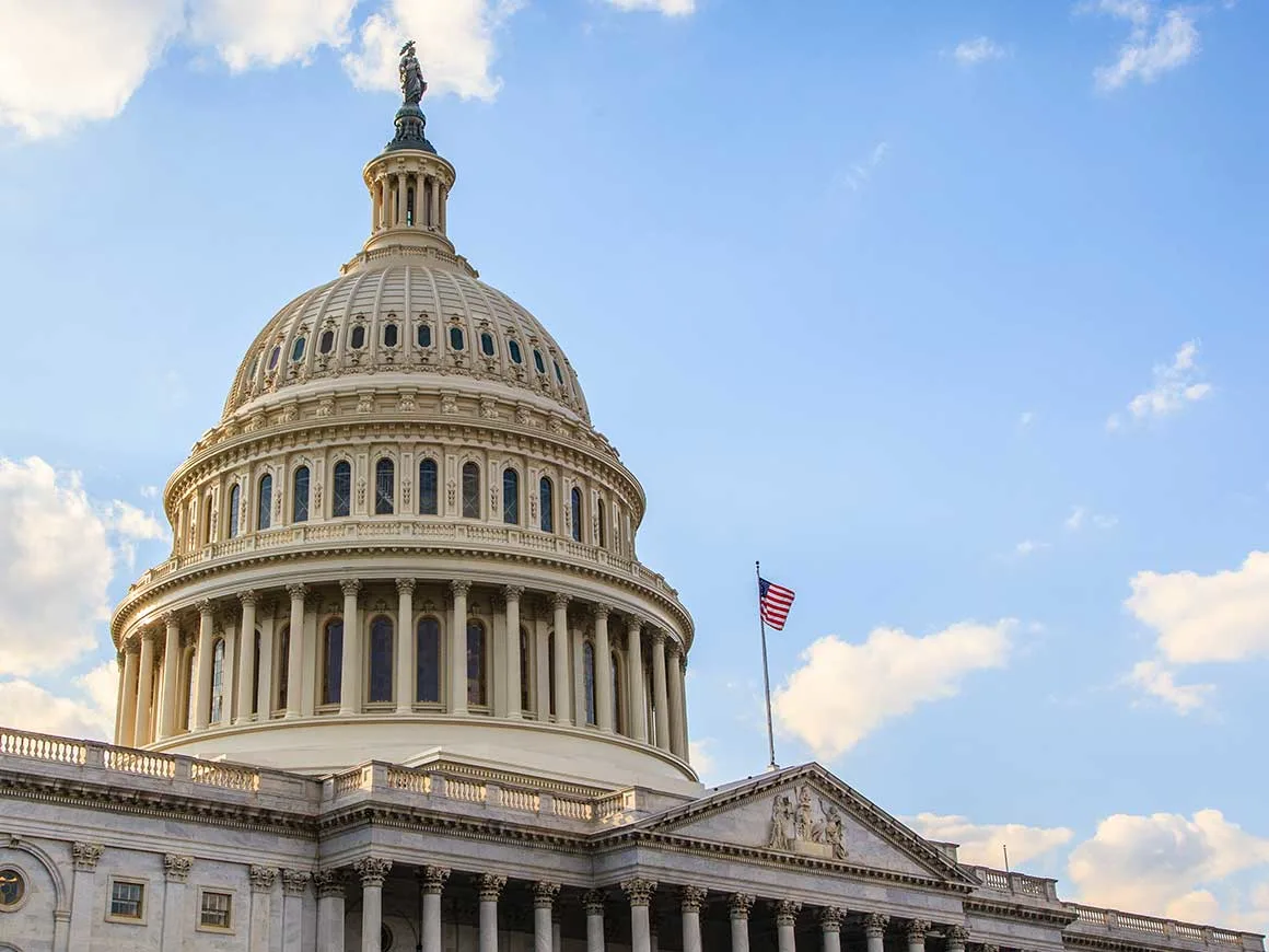 The United States capitol building