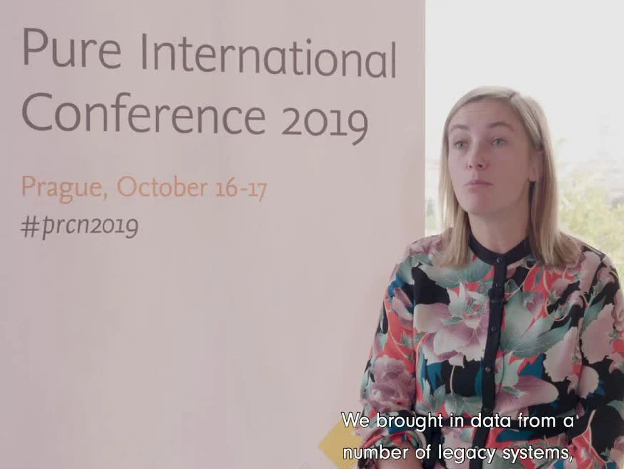 Laura Turner at Pure International Conference 2019