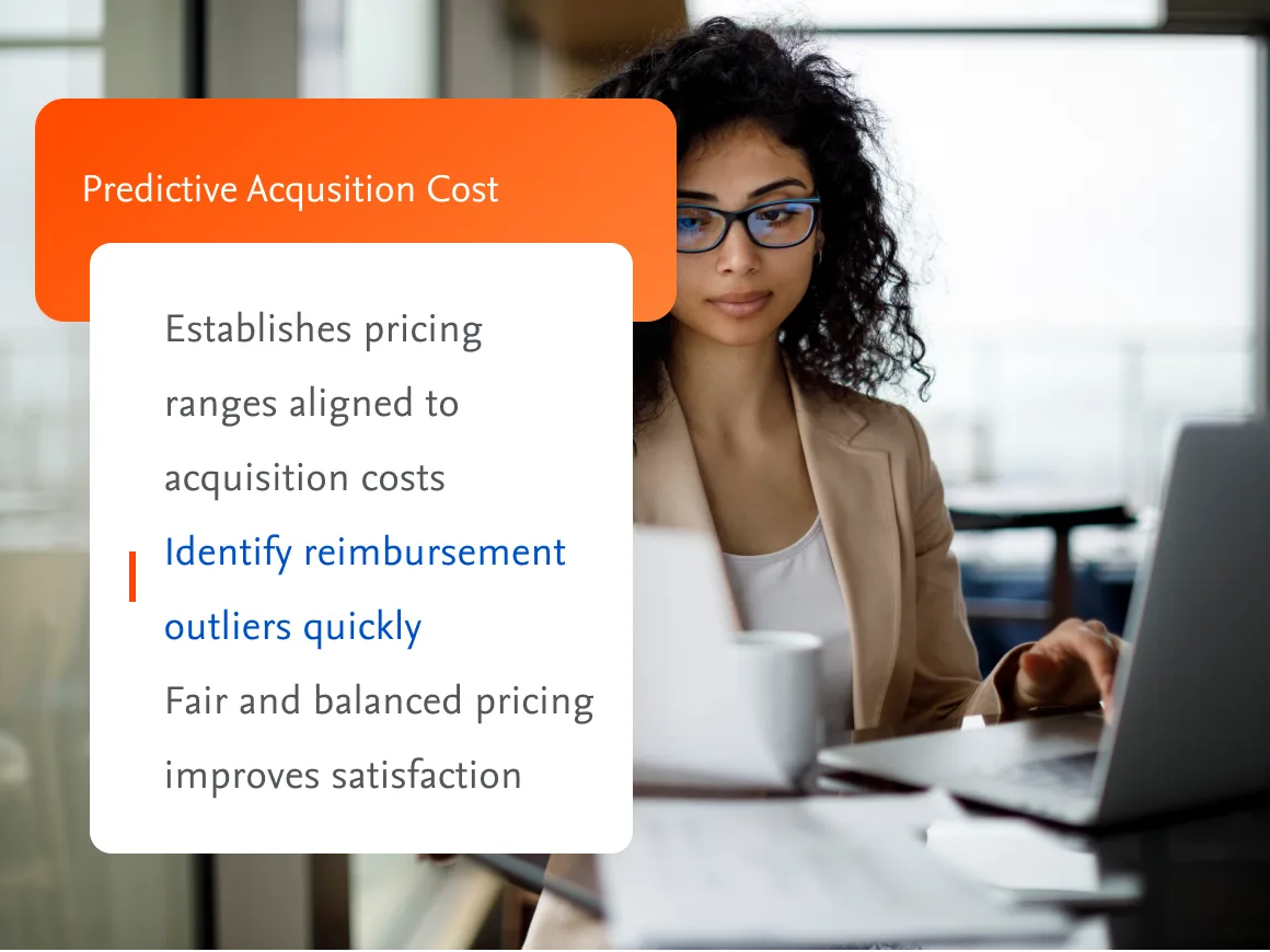 Data science derived drug acquisition cost Predictive Acquisition