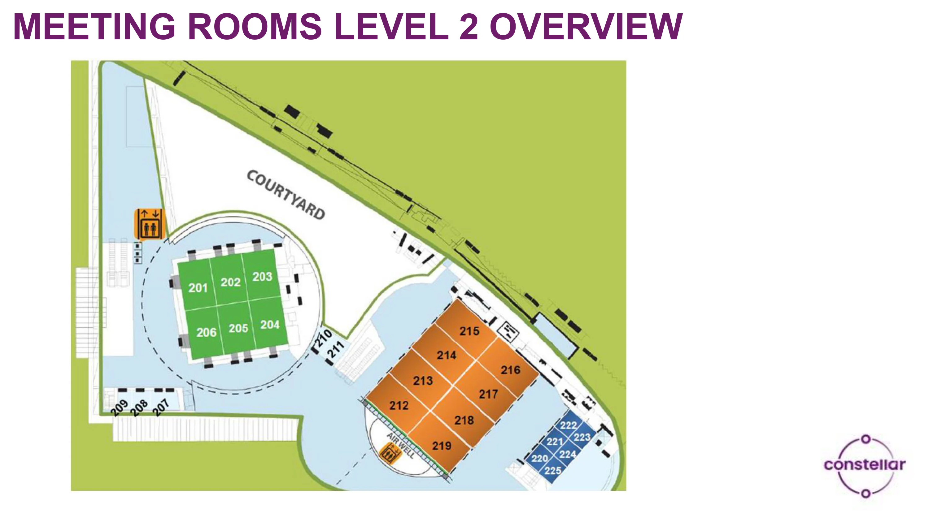 Singapore Expo Visitor Info Map - Meeting Rooms