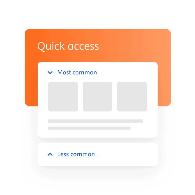 Quick Access Summaries Feature