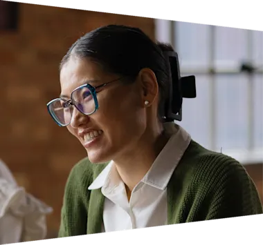 Public Relations Business woman smiling 