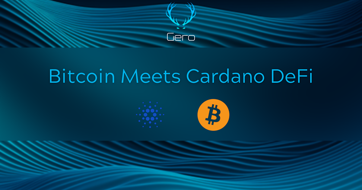 How Bitcoin and Cardano Work together?