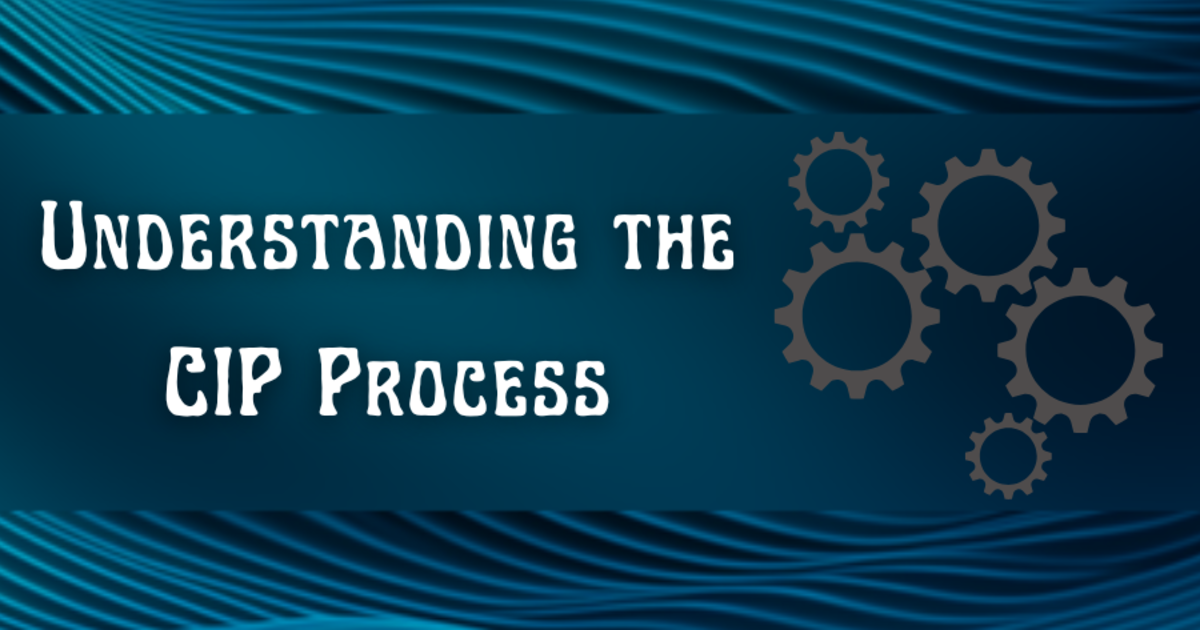 Understanding The CIP Process