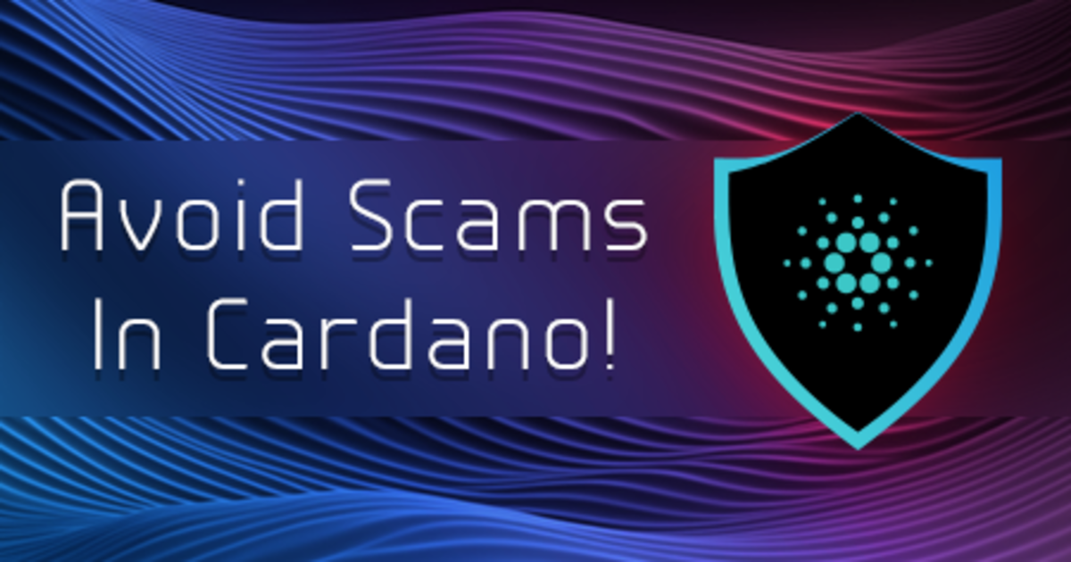 Avoiding Scams in Cardano: And how we prevent them?