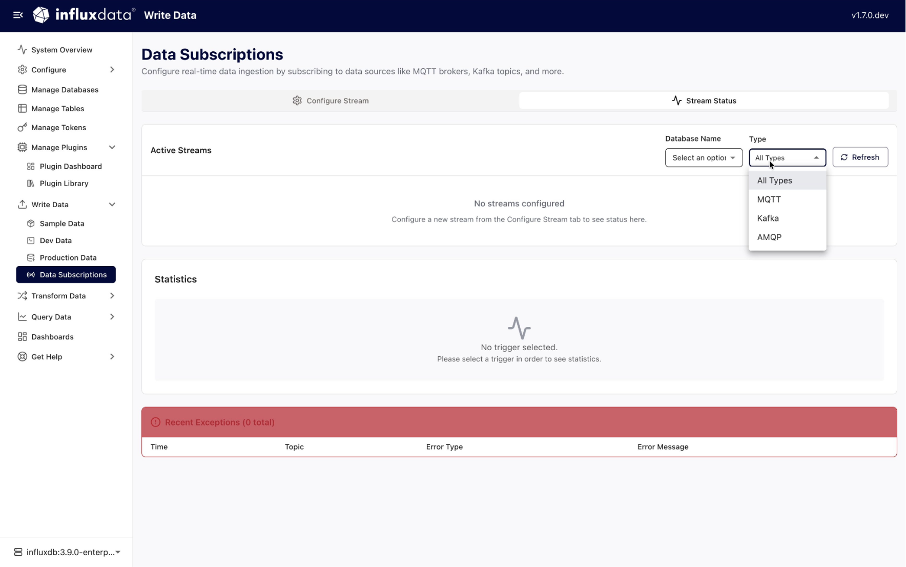 What's New in InfluxDB 3 Explorer 1.8: Streaming Subscriptions, Smarter ...