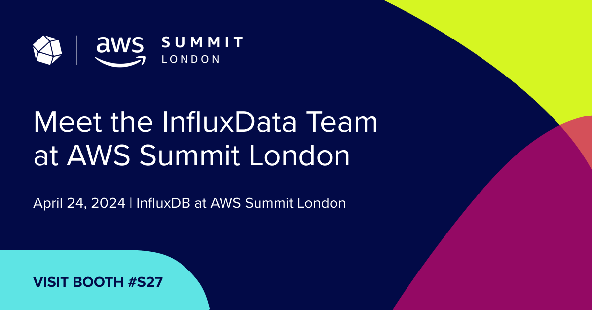 InfluxDB at AWS Summit London | InfluxData