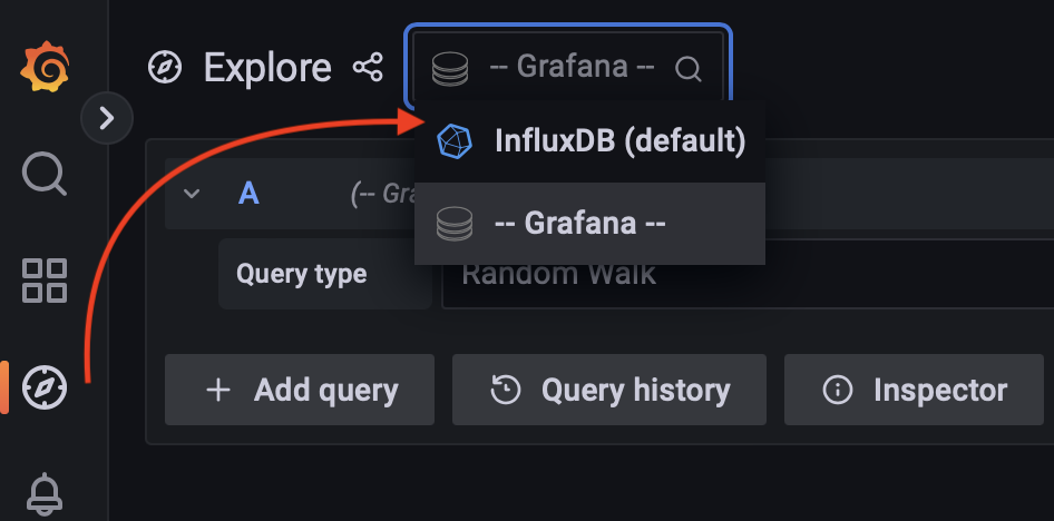 Grafana dashboard