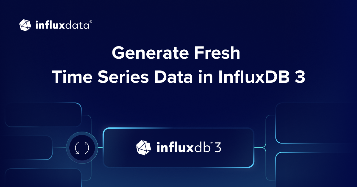 Generate Synthetic Time Series Data in InfluxDB 3 | InfluxData