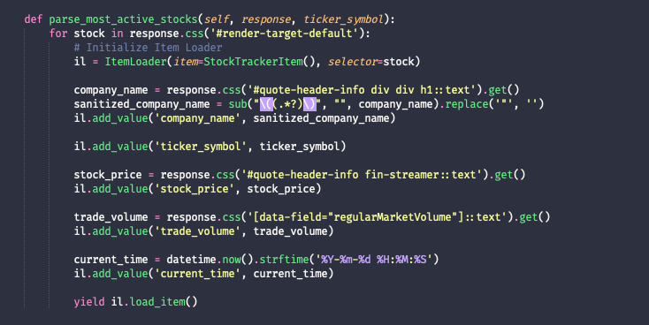 Yahoo-Finance-and-Web-Scraping-Code