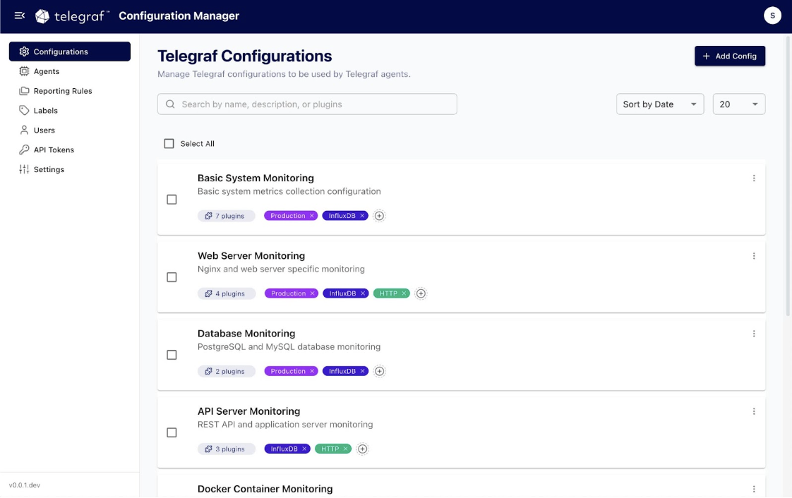 Telegraf Enterprise Beta is Now Available: Centralized Control for ...