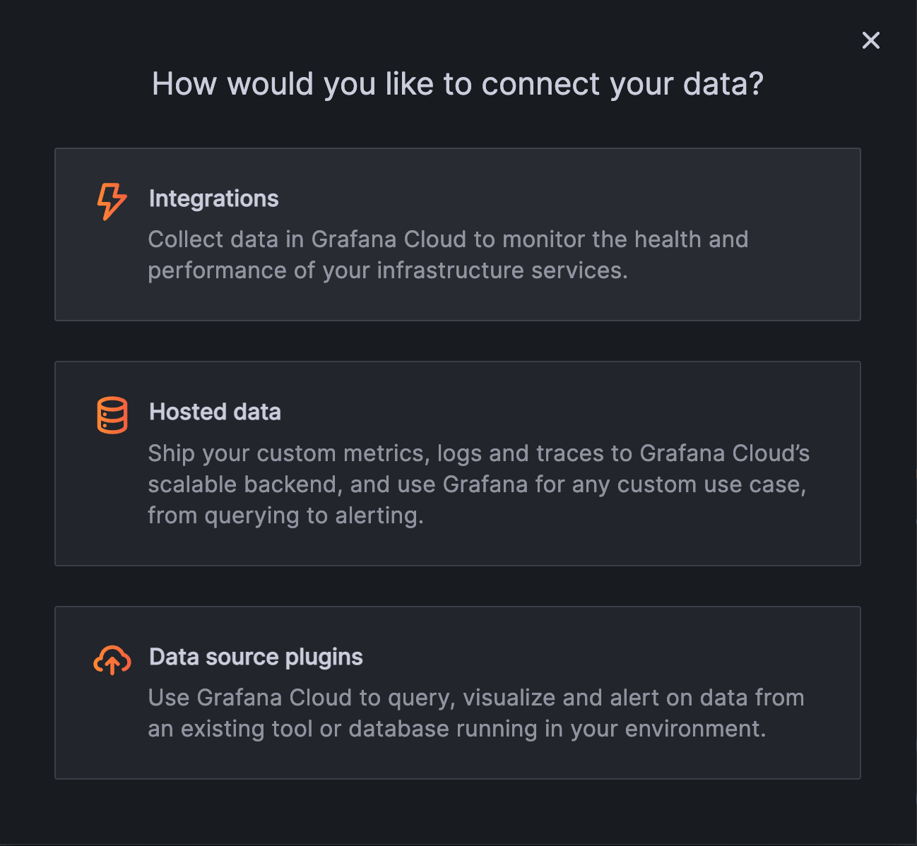 How to connect your data