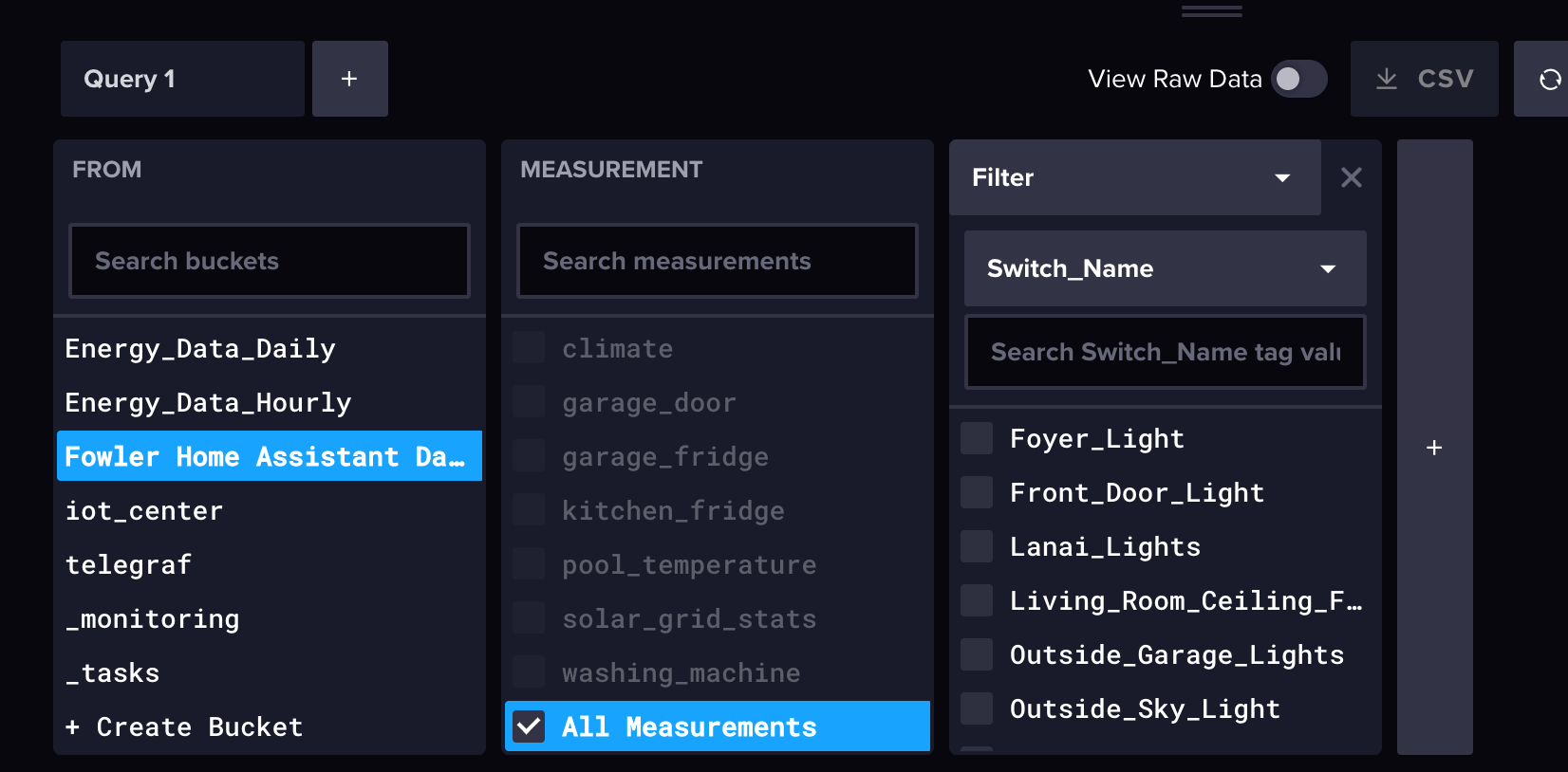 You can select more than one measurement