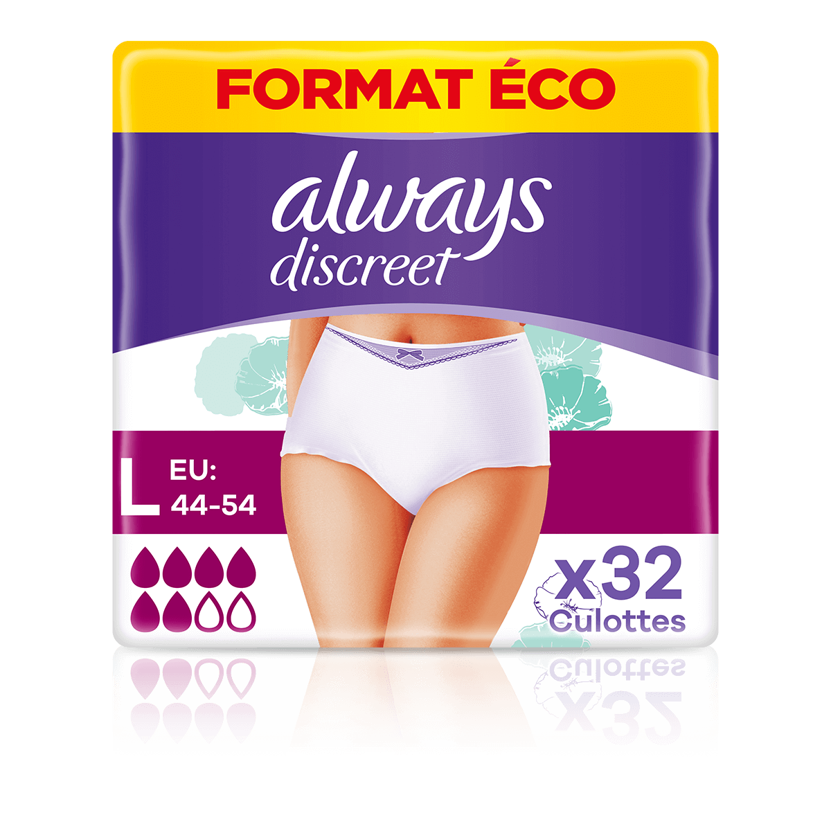 L'incroyable culotte post-partum maternité (lot de 4) – Mellune