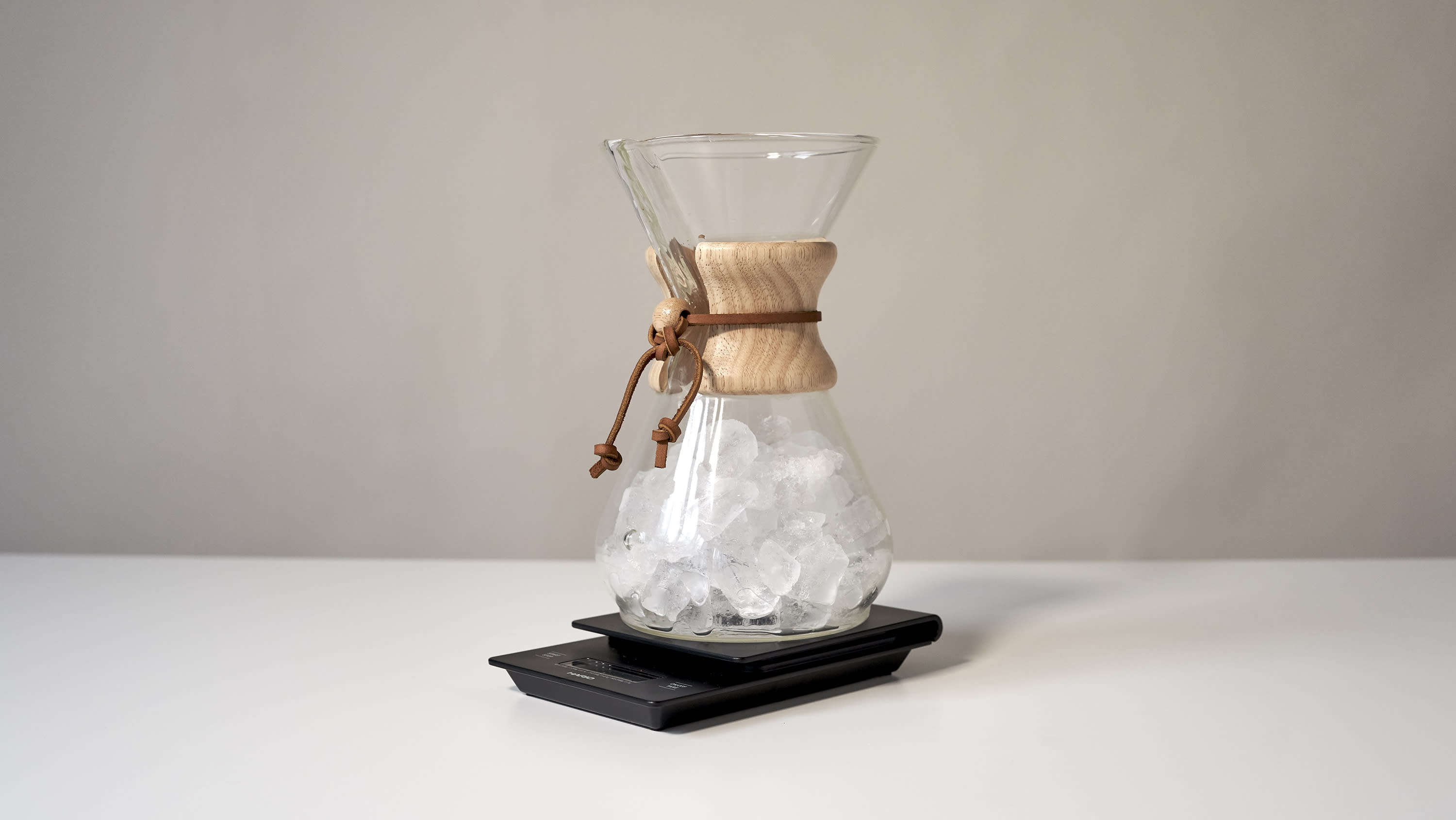 How to Make Iced Coffee with a Chemex