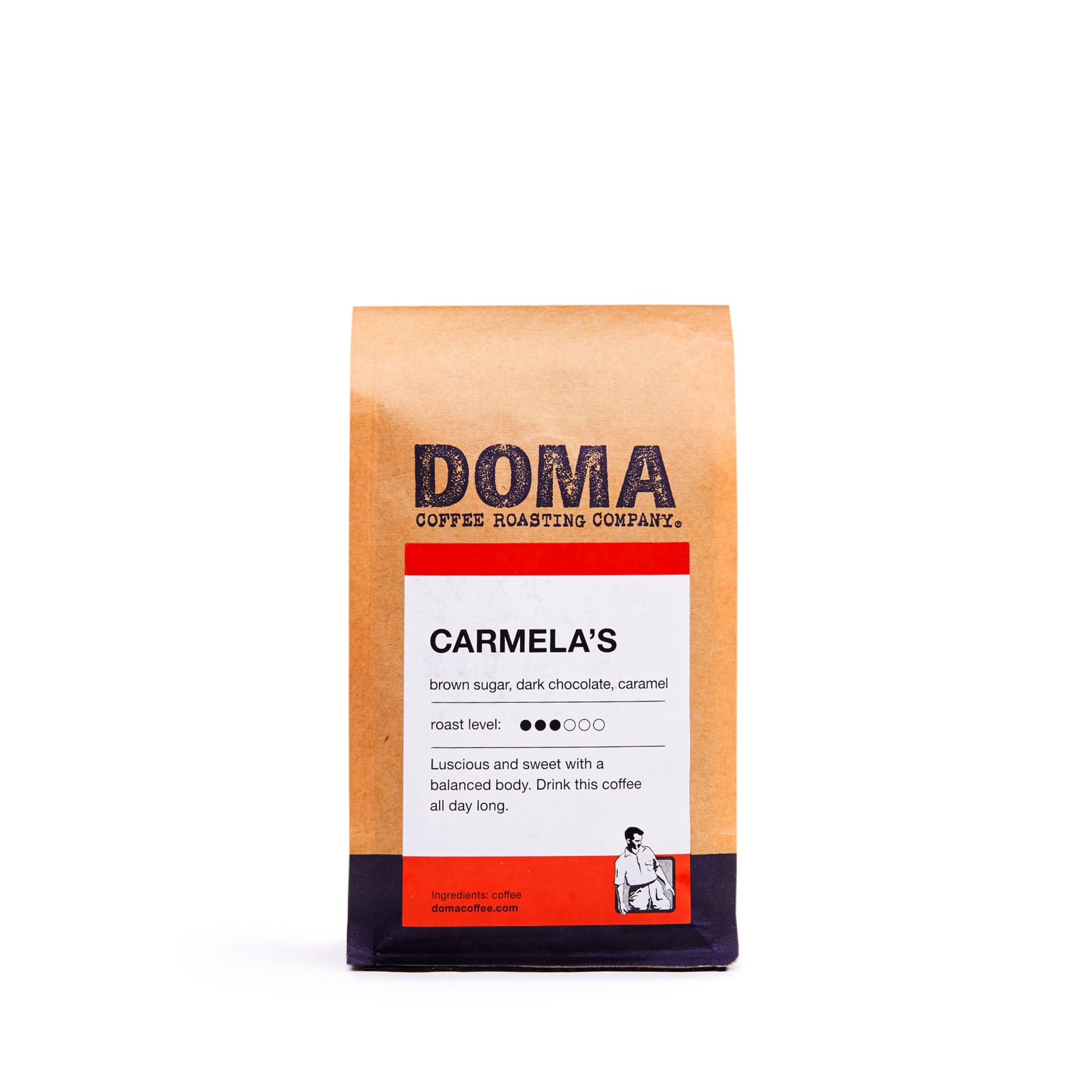 Doma Carmela's coffee bag
