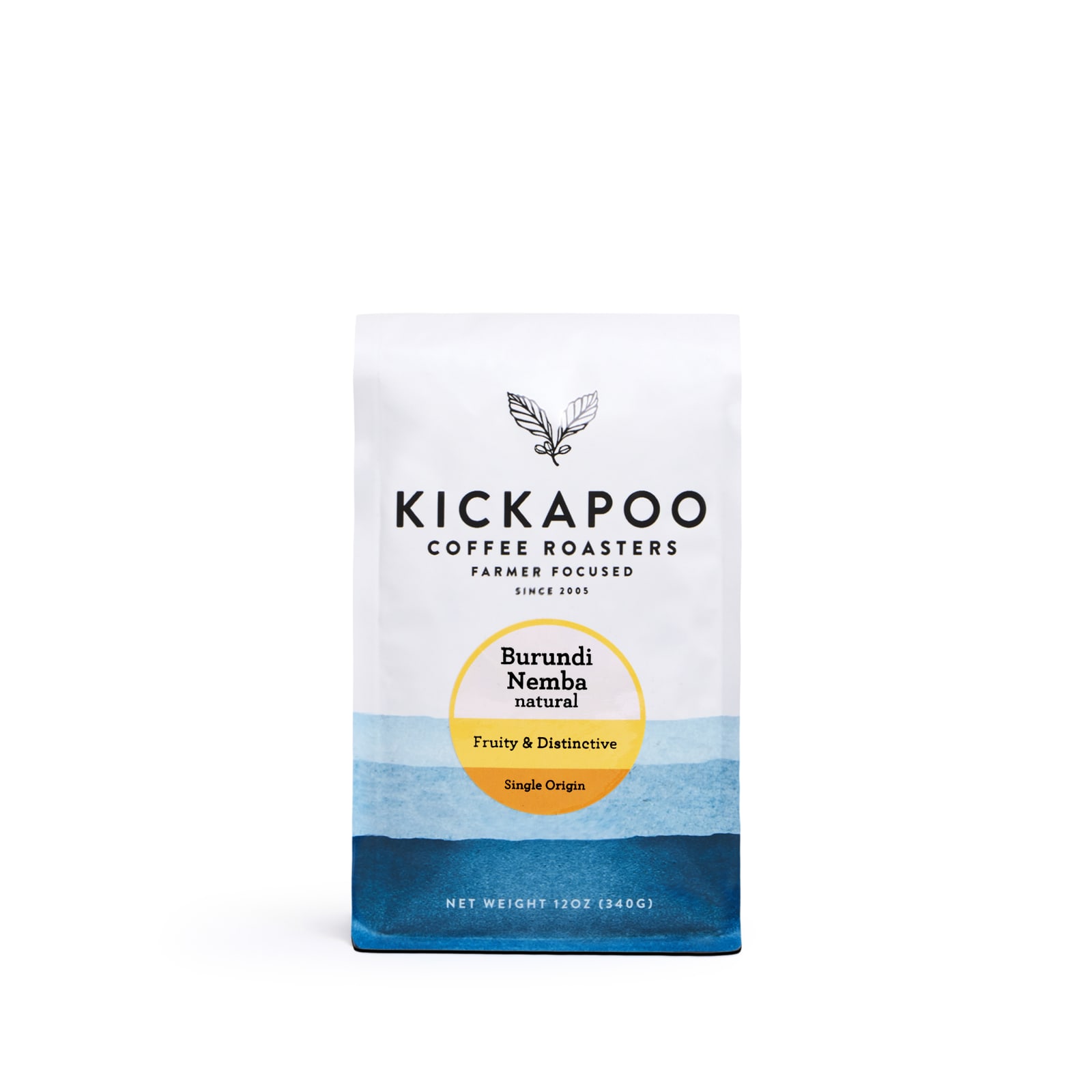 Kickapoo Burundi Nemba Natural coffee bag