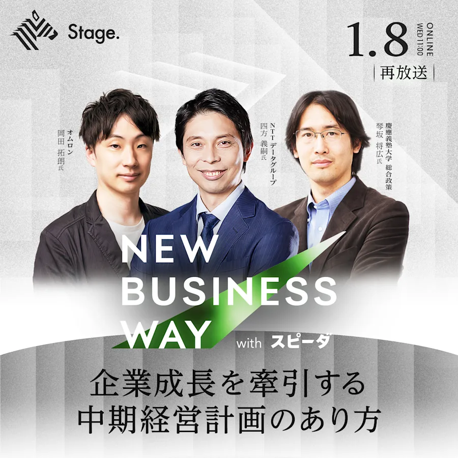 New Business Way『【好評につき再放送】企業成長を牽引する中期経営