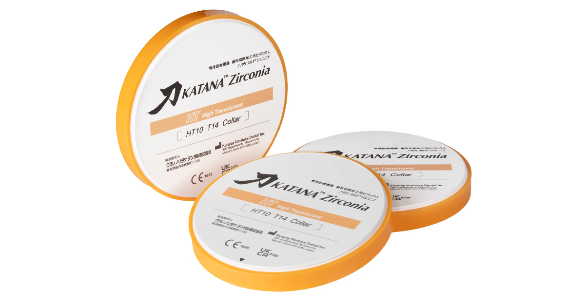 Kuraray Noritake KATANA™ Zirconia HT | High Translucency Zirconia
