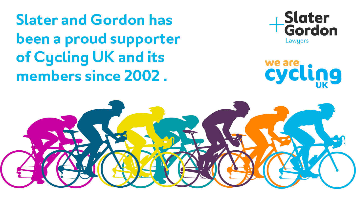 proud supporters of cycling uk
