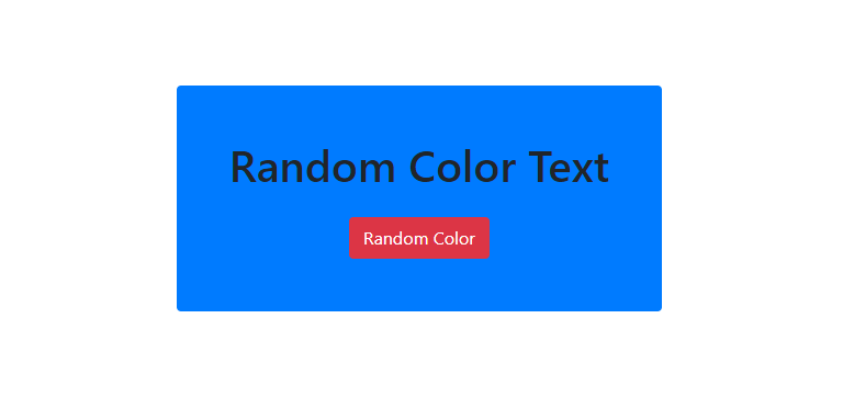 Random Text Color