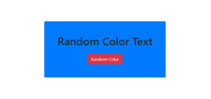 Random Text Color