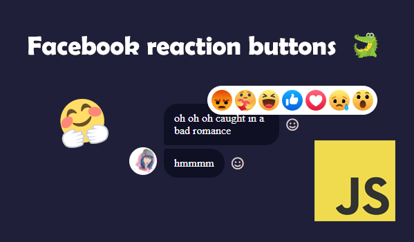 Project reaction buttons