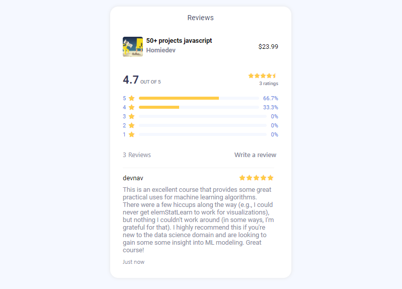 Project Star Rating Systems Using HTML/SASS/JAVASCRIPT