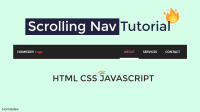 Scrolling Nav with Vanilla Javascript