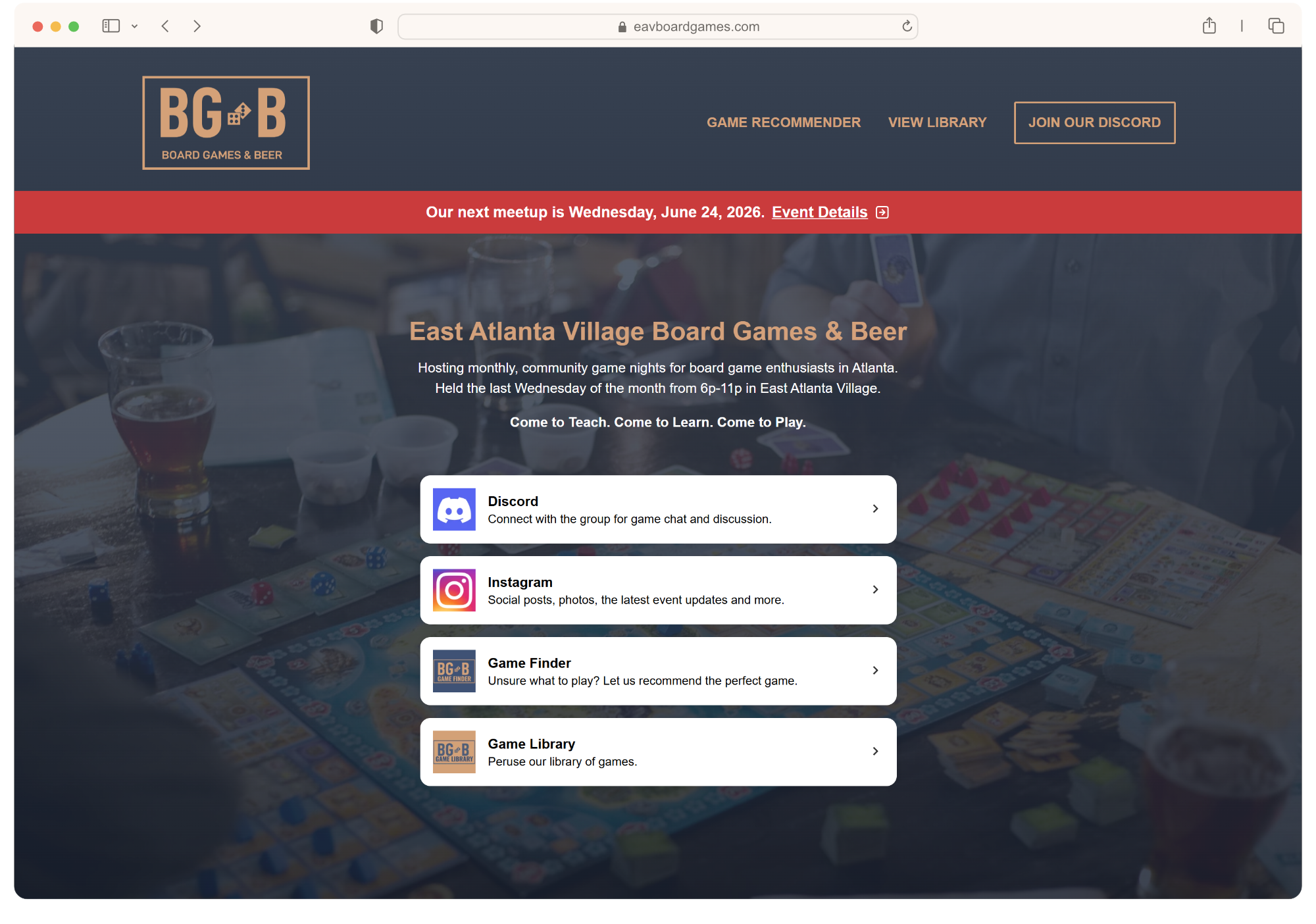 BG&B home