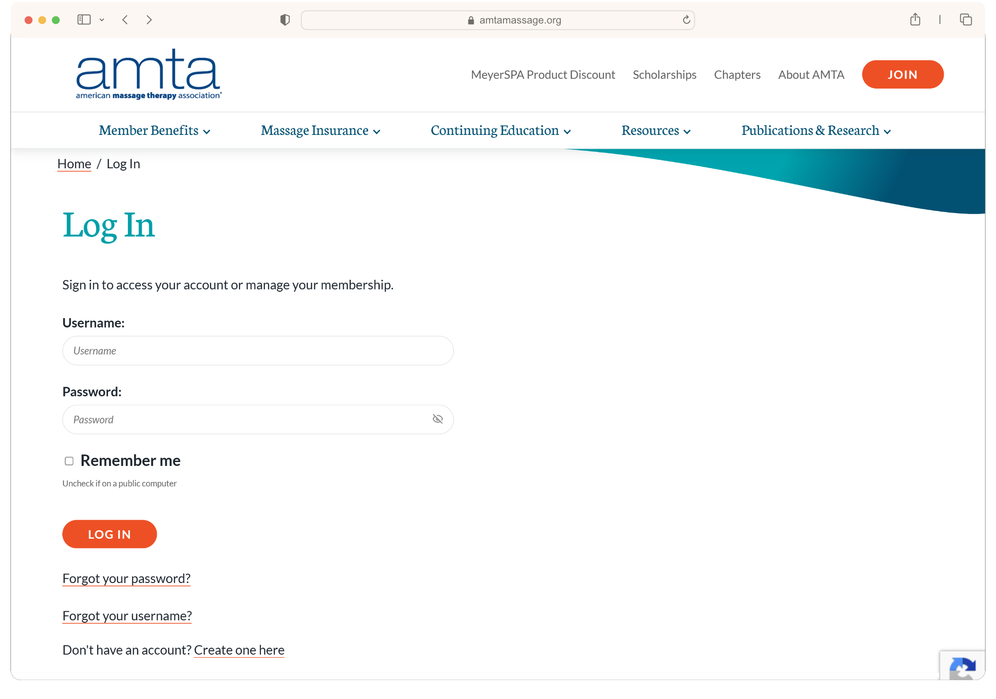 amta login