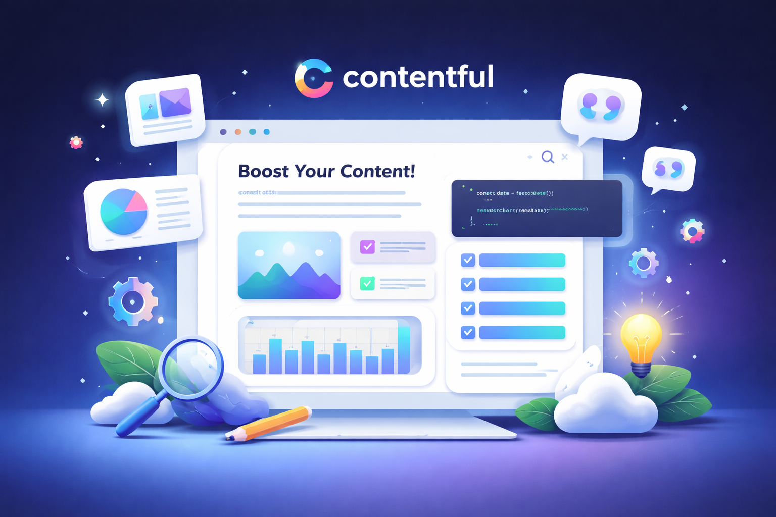 Blog Layout and Content Components