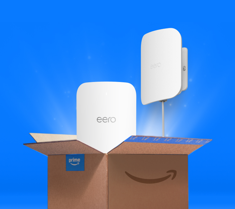 ルーター・ネットワーク機器 eero Pro 6E model so10001 Amazon eero Pro 6E tri-band mesh Wi-Fi 6E router, with built