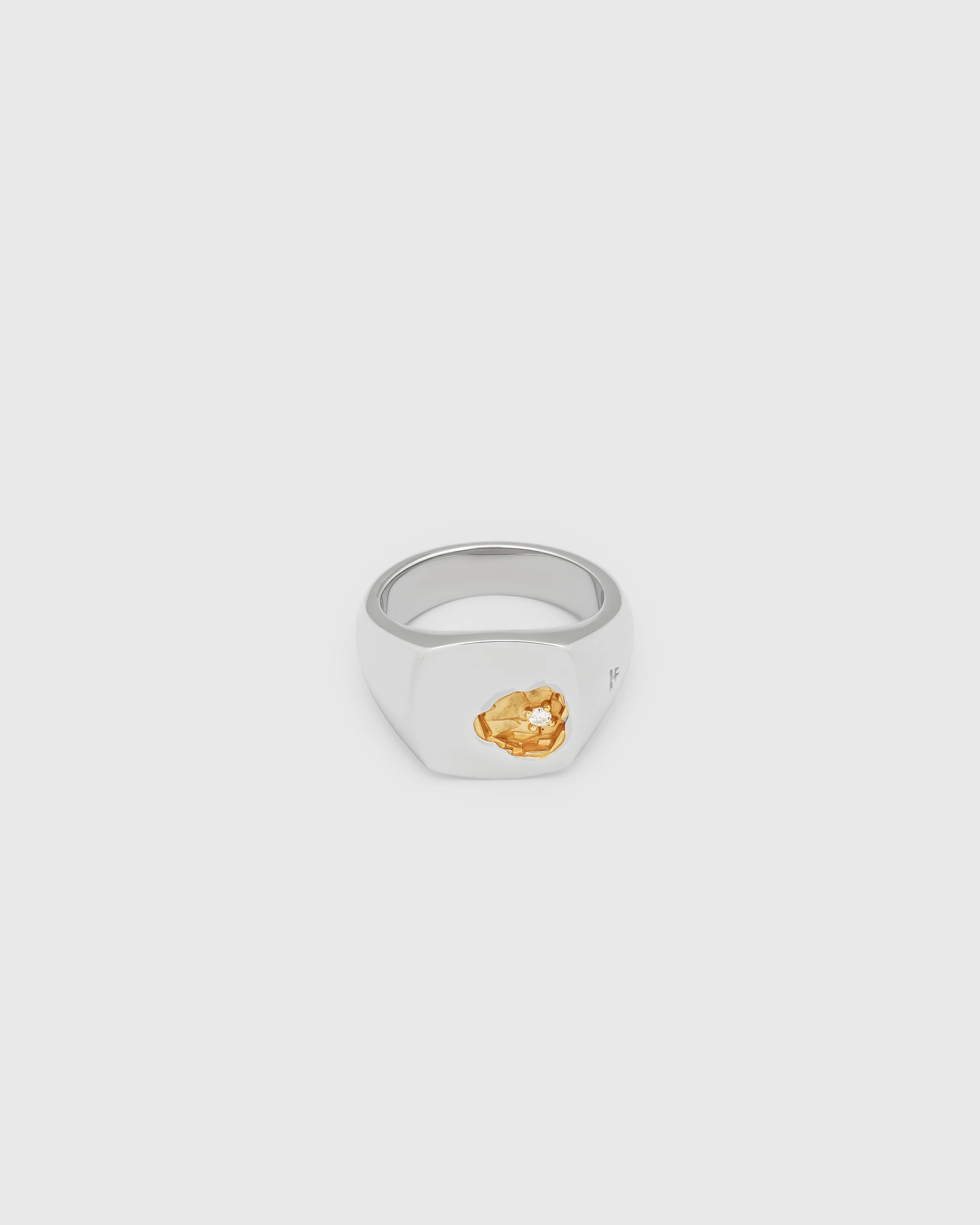 Lab Grown Diamond - (SEO) - Products #1 - Mined Ring Small Diamond