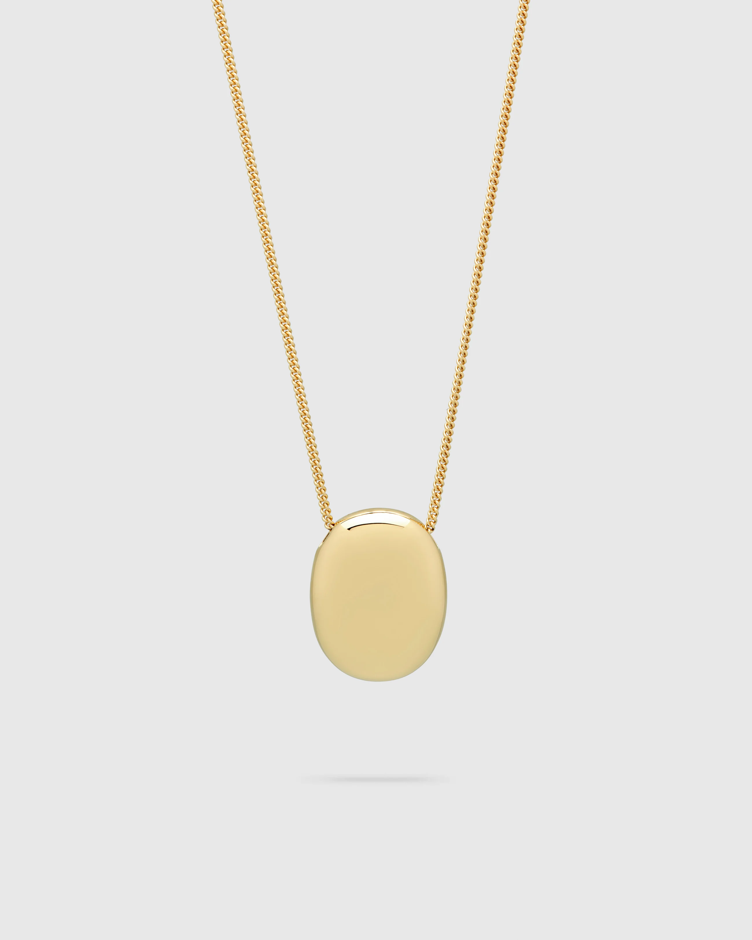 Pebble Pendant Gold