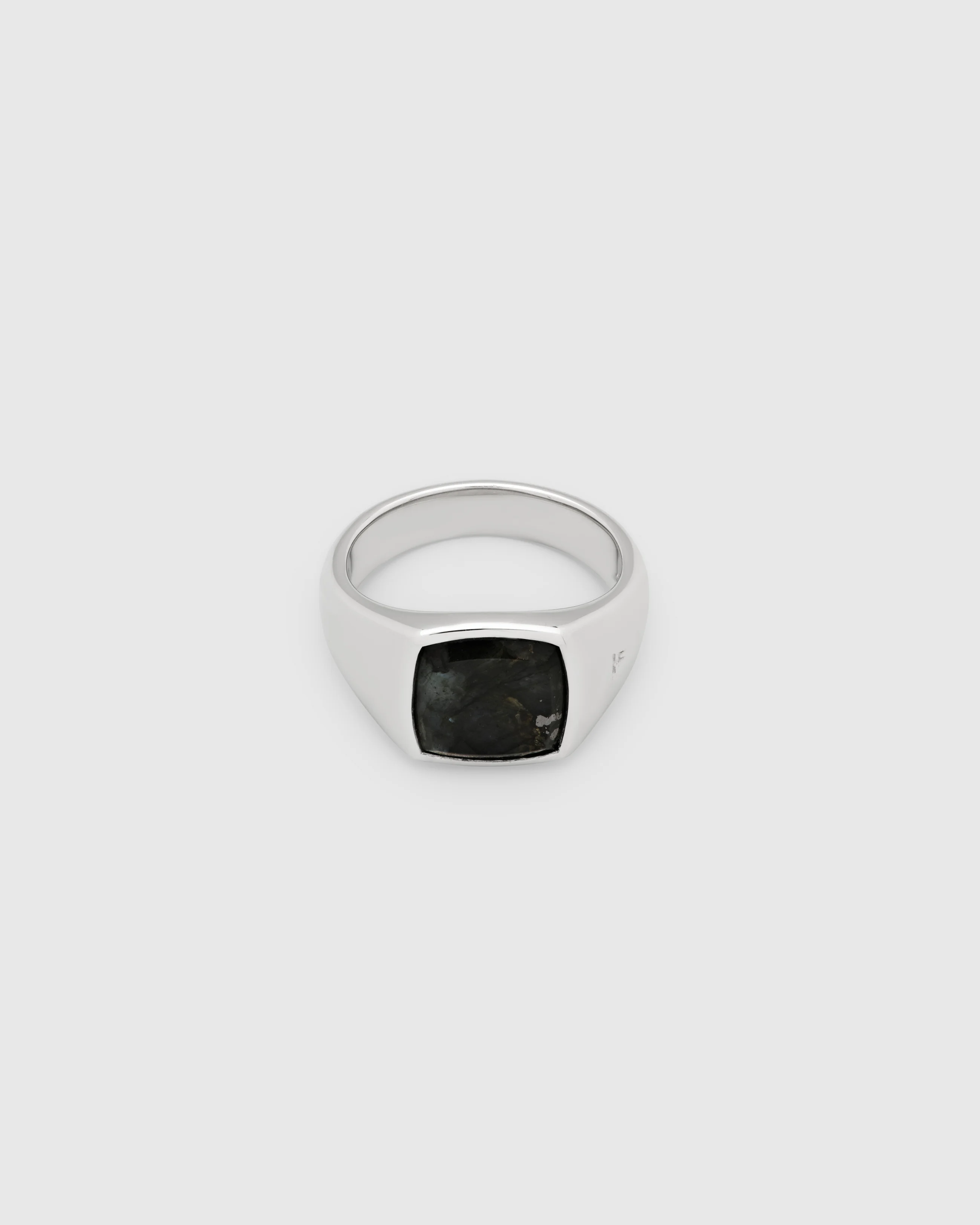 Cove collection - Kay Ring Black Larvikite