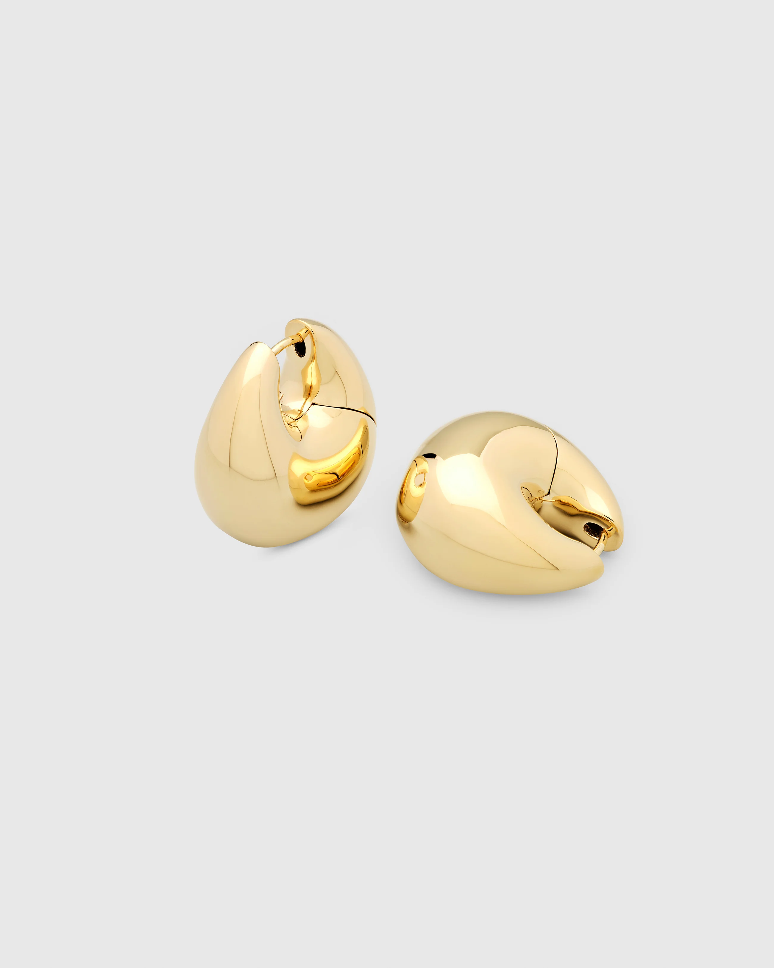 Bao Hoops Large Gold